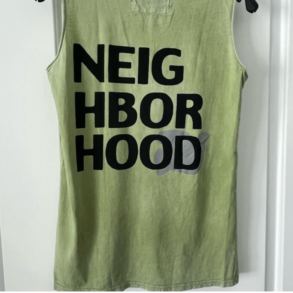 FREE CITY Unisex Green Muscle T-shirt Oversized XS (Fits like a FREE CITY Sz 2) - Picture 2 of 6